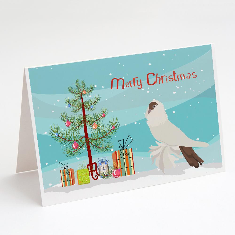 Buy this German Helmet Pigeon Christmas Greeting Cards and Envelopes Pack of 8