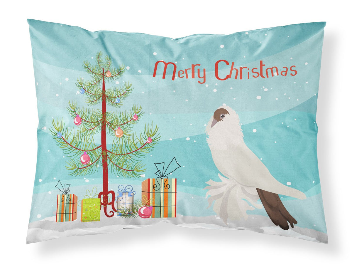German Helmet Pigeon Christmas Fabric Standard Pillowcase BB9311PILLOWCASE by Caroline&#39;s Treasures