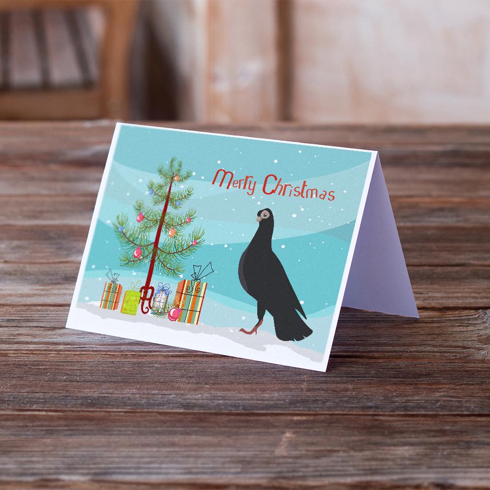 Buy this Budapest Highflyer Pigeon Christmas Greeting Cards and Envelopes Pack of 8