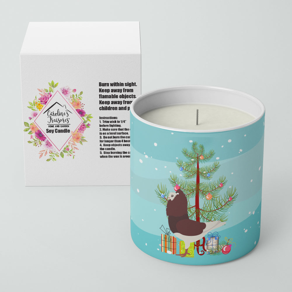 Buy this Capuchin Red Pigeon Christmas 10 oz Decorative Soy Candle