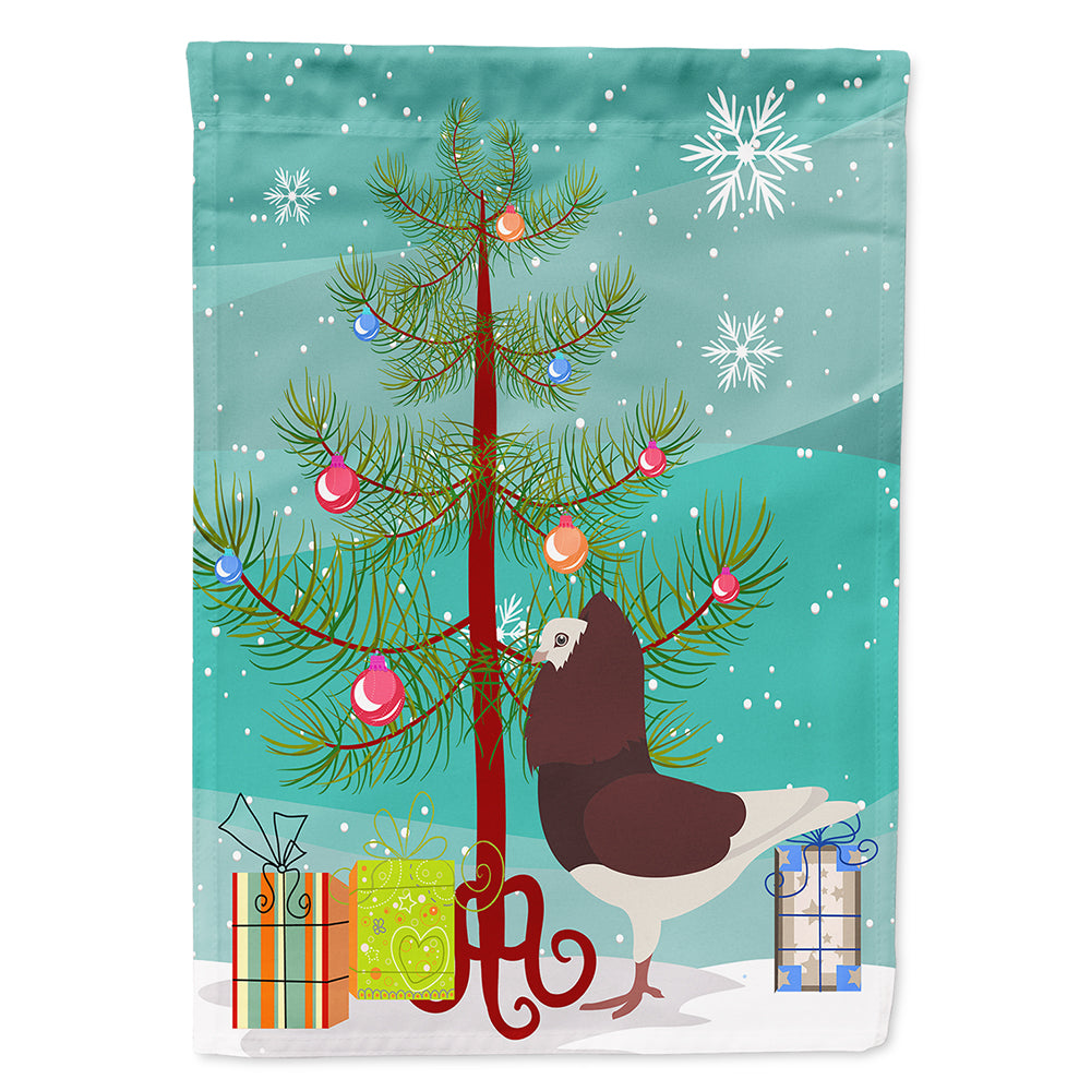 Capuchin Red Pigeon Christmas Flag Canvas House Size BB9315CHF