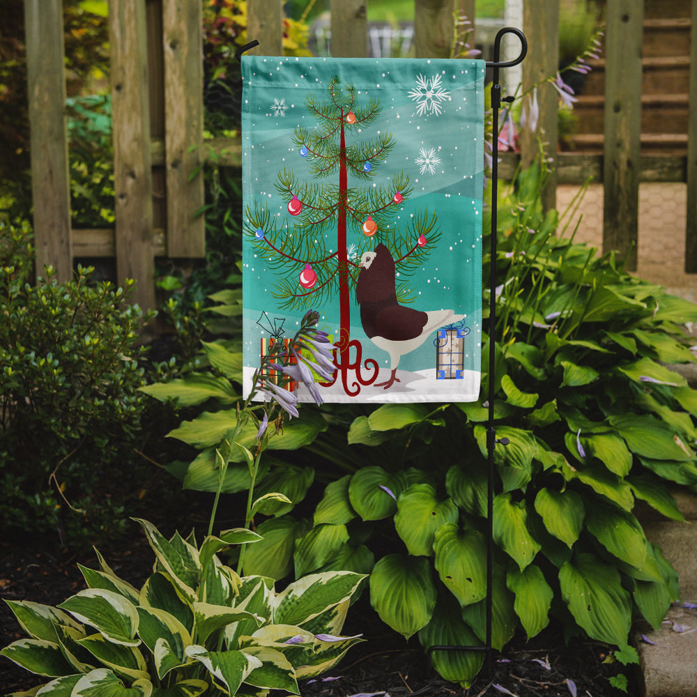 Capuchin Red Pigeon Christmas Flag Garden Size BB9315GF  the-store.com.