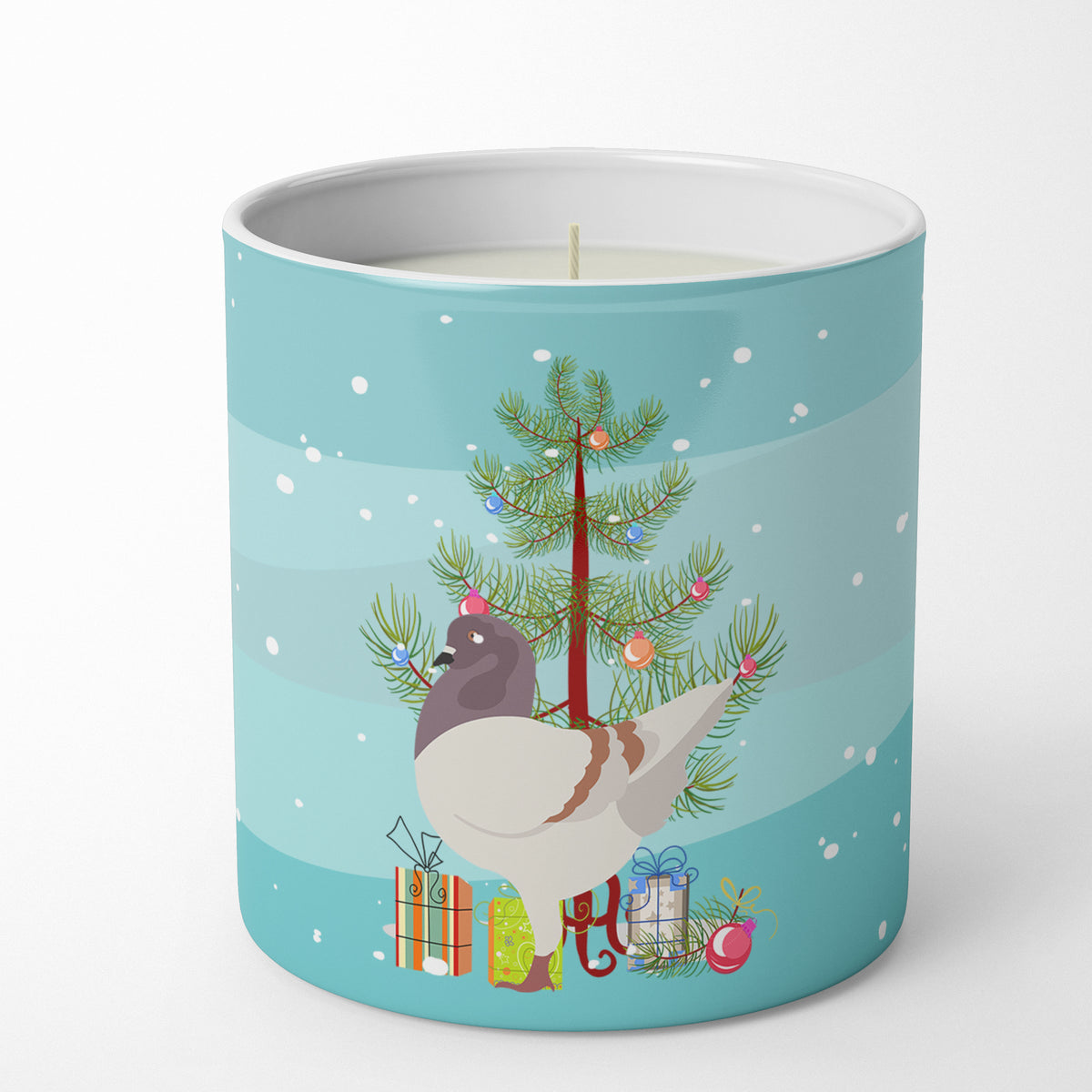 Buy this German Modena Pigeon Christmas 10 oz Decorative Soy Candle