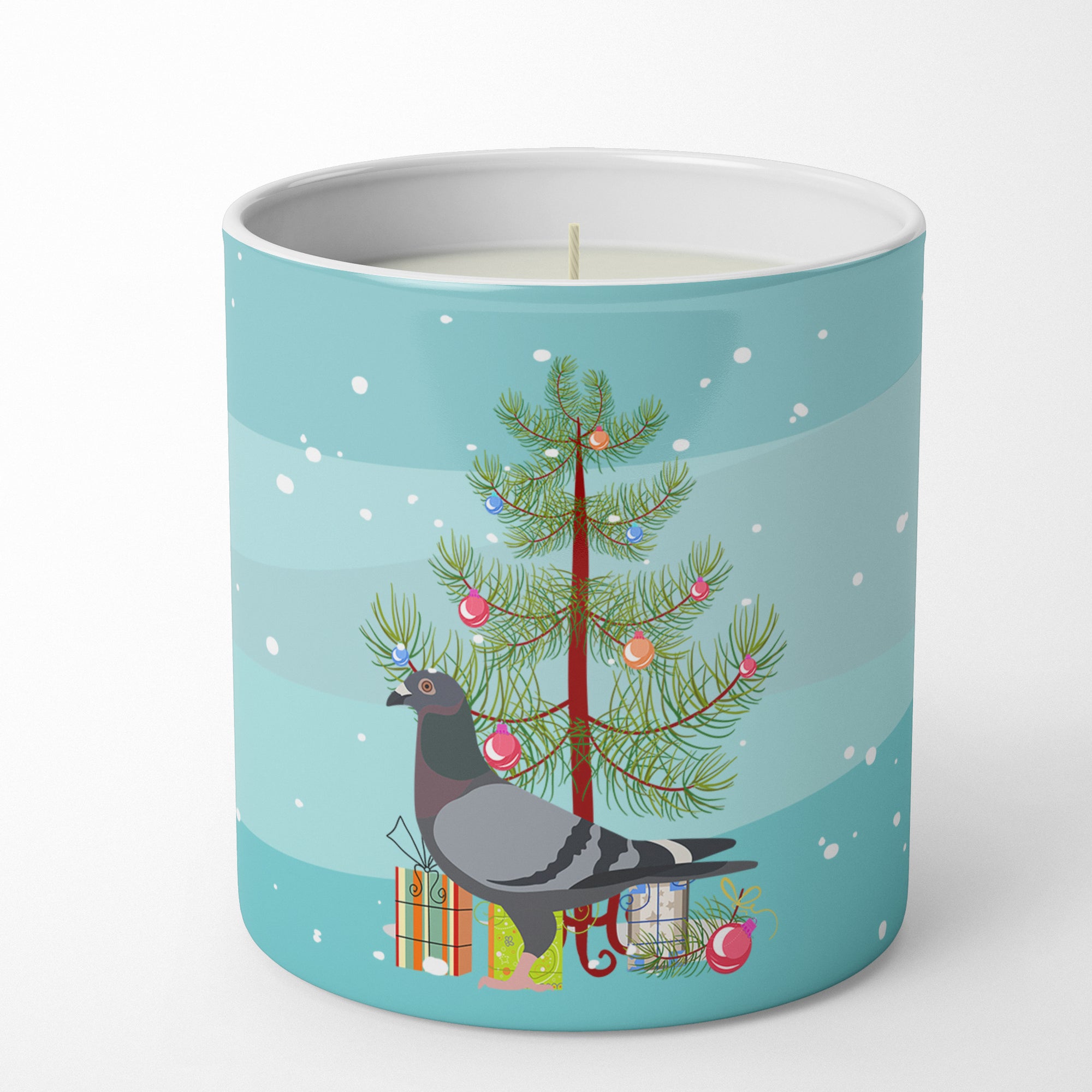 Buy this Racing Pigeon Christmas 10 oz Decorative Soy Candle