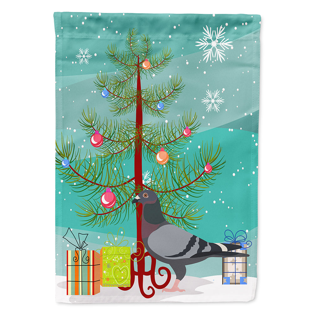 Racing Pigeon Christmas Flag Canvas House Size BB9318CHF  the-store.com.