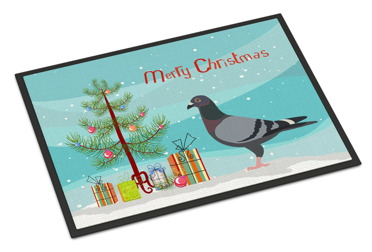 Racing Pigeon Christmas Indoor or Outdoor Mat 24x36 BB9318JMAT by Caroline&#39;s Treasures