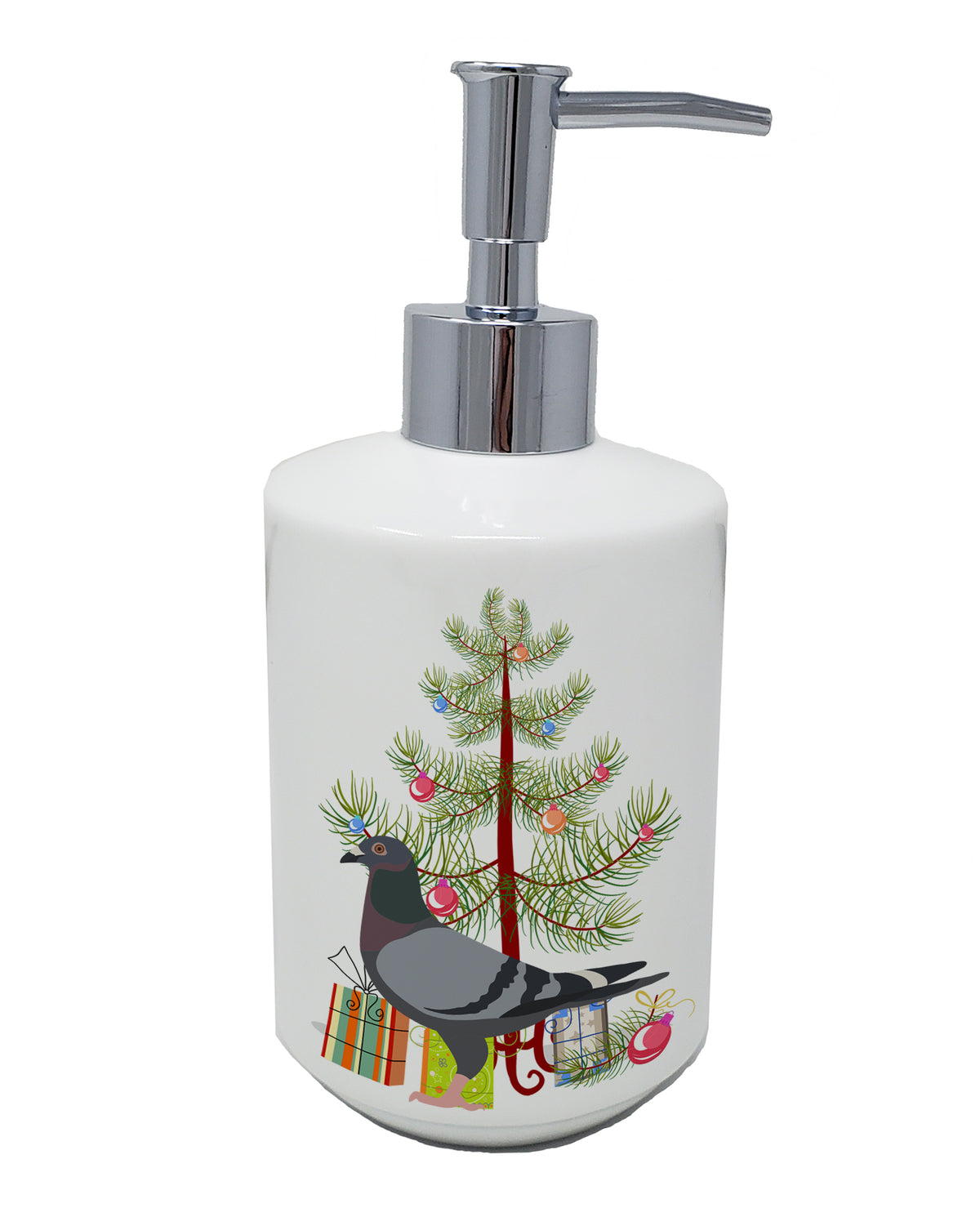 Buy this Racing Pigeon Christmas Ceramic Soap Dispenser