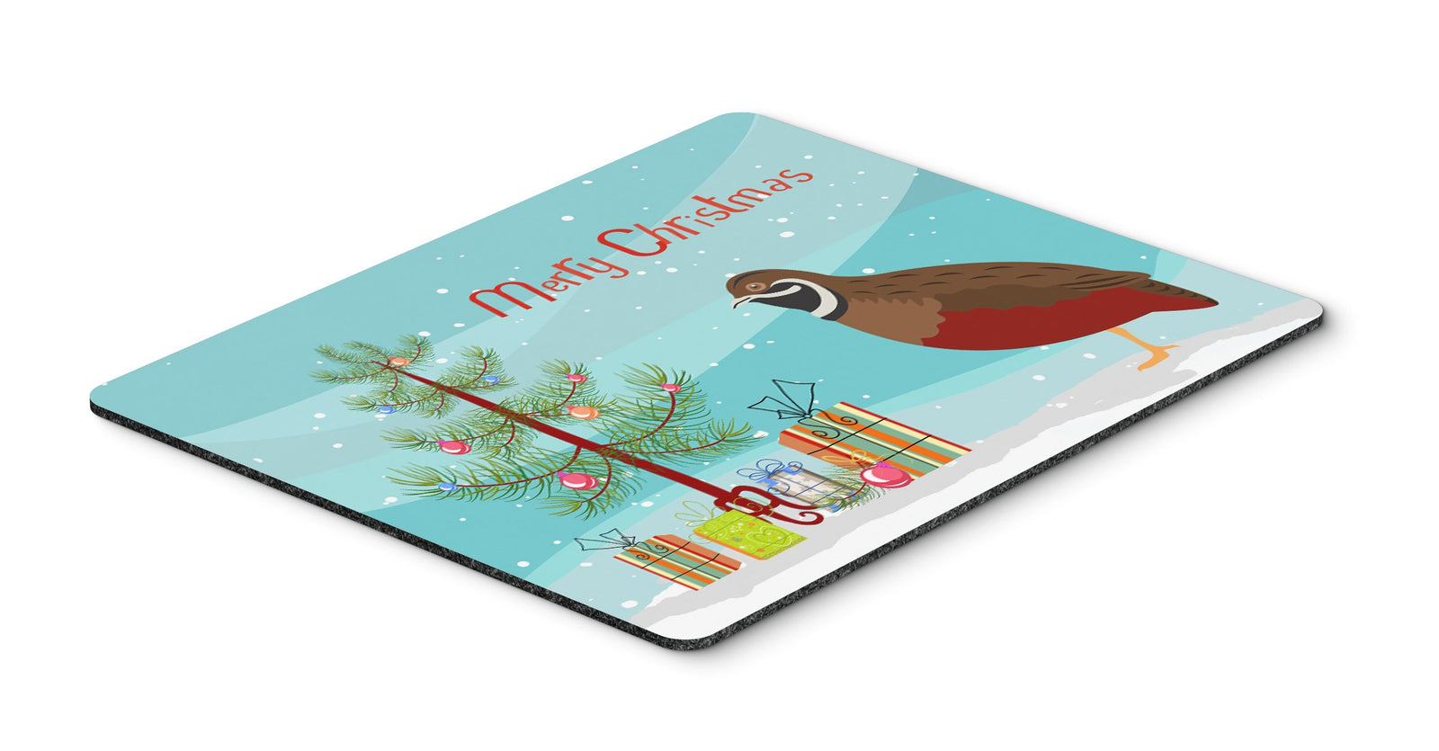 Chinese Painted or King Quail Christmas Mouse Pad, Hot Pad or Trivet BB9323MP by Caroline's Treasures