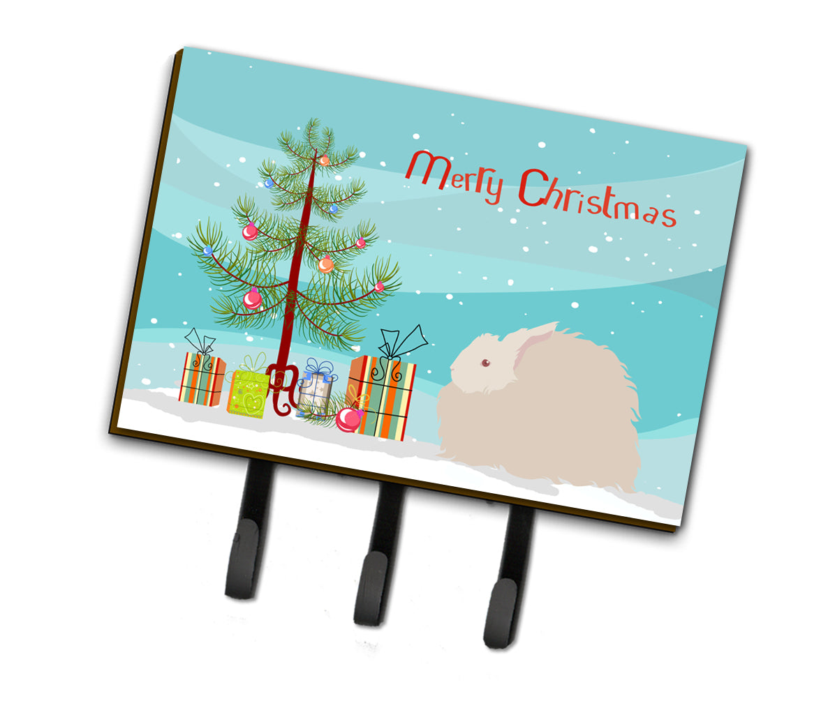 Fluffy Angora Rabbit Christmas Leash or Key Holder BB9326TH68