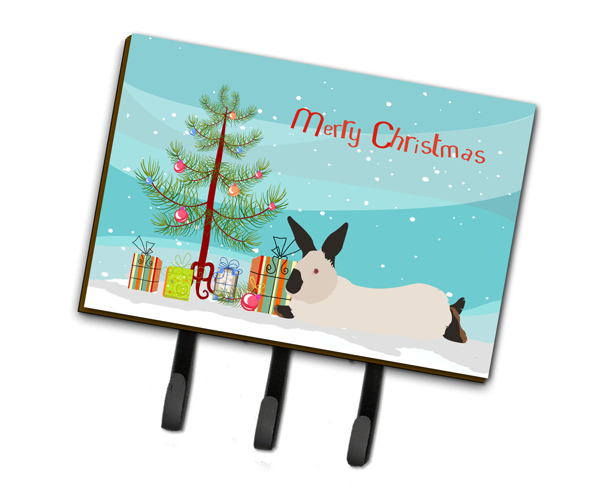 California White Rabbit Christmas Leash or Key Holder BB9334TH68