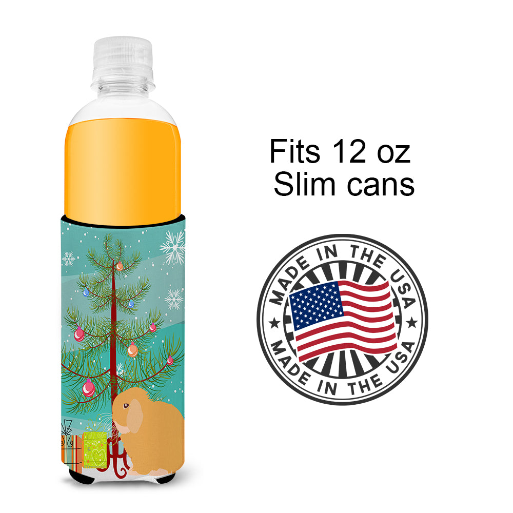 Holland Lop Rabbit Christmas  Ultra Hugger for slim cans BB9335MUK  the-store.com.