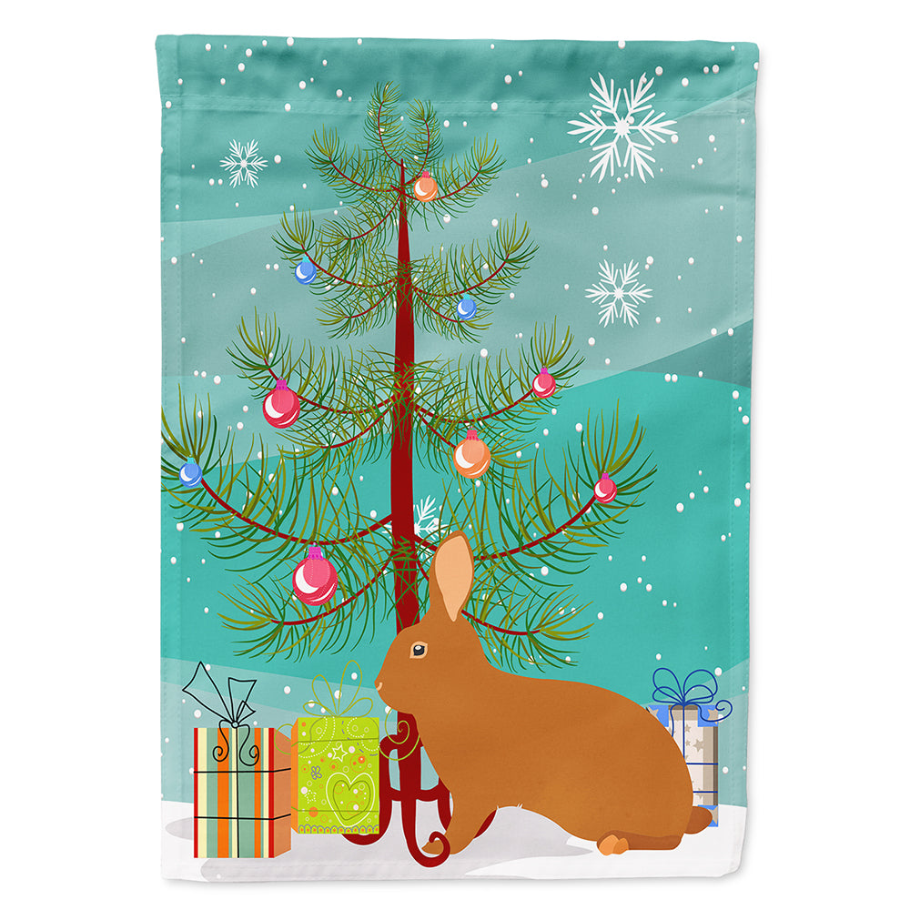 Rex Rabbit Christmas Flag Canvas House Size BB9336CHF  the-store.com.