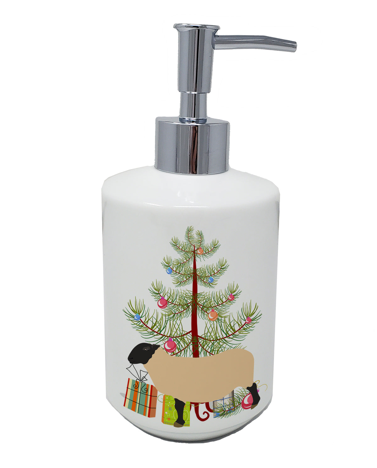 Buy this Suffolk Sheep Christmas Ceramic Soap Dispenser