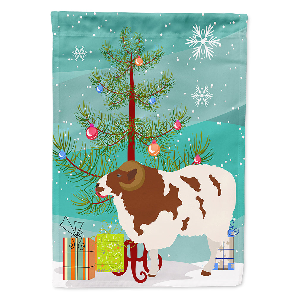 Jacob Sheep Christmas Flag Canvas House Size BB9342CHF