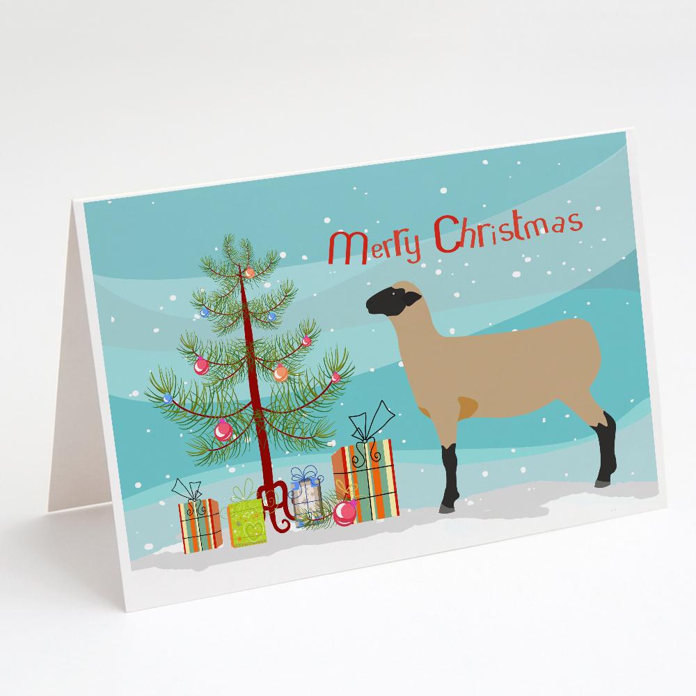 Buy this Hampshire Down Sheep Christmas Greeting Cards and Envelopes Pack of 8