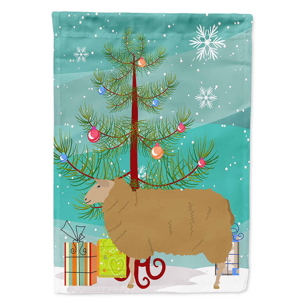 East Friesian Sheep Christmas Flag Canvas House Size BB9344CHF