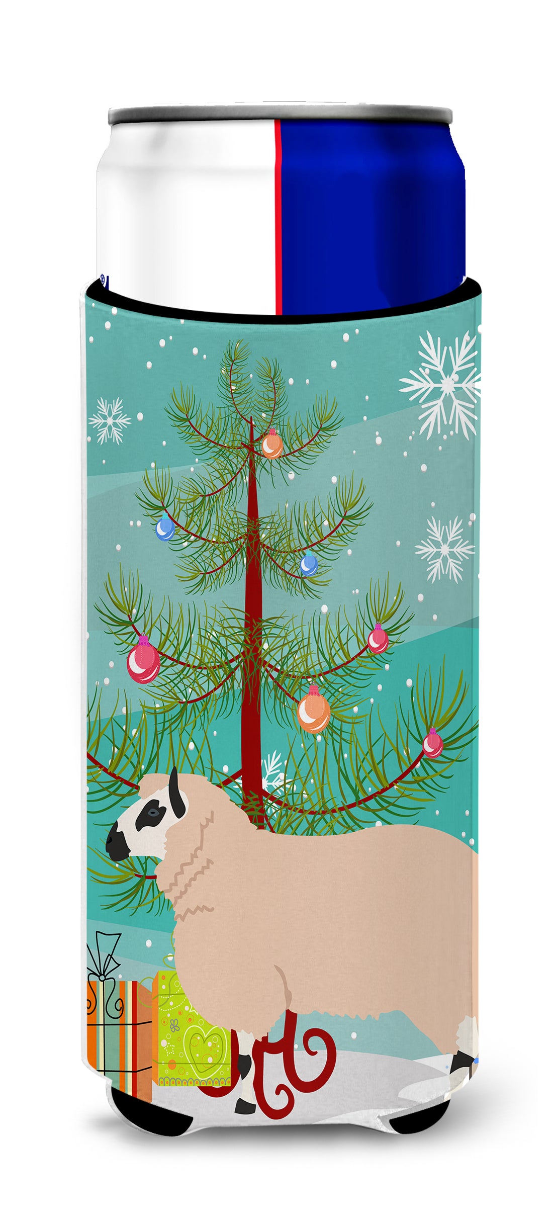 Kerry Hill Sheep Christmas  Ultra Hugger for slim cans BB9346MUK  the-store.com.