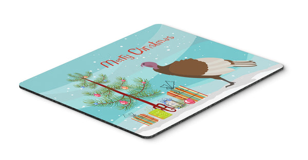 Bourbon Red Turkey Hen Christmas Mouse Pad, Hot Pad or Trivet BB9349MP by Caroline's Treasures
