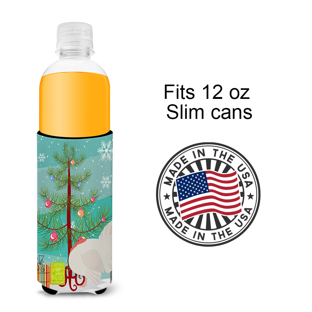 White Holland Turkey Christmas  Ultra Hugger for slim cans BB9350MUK