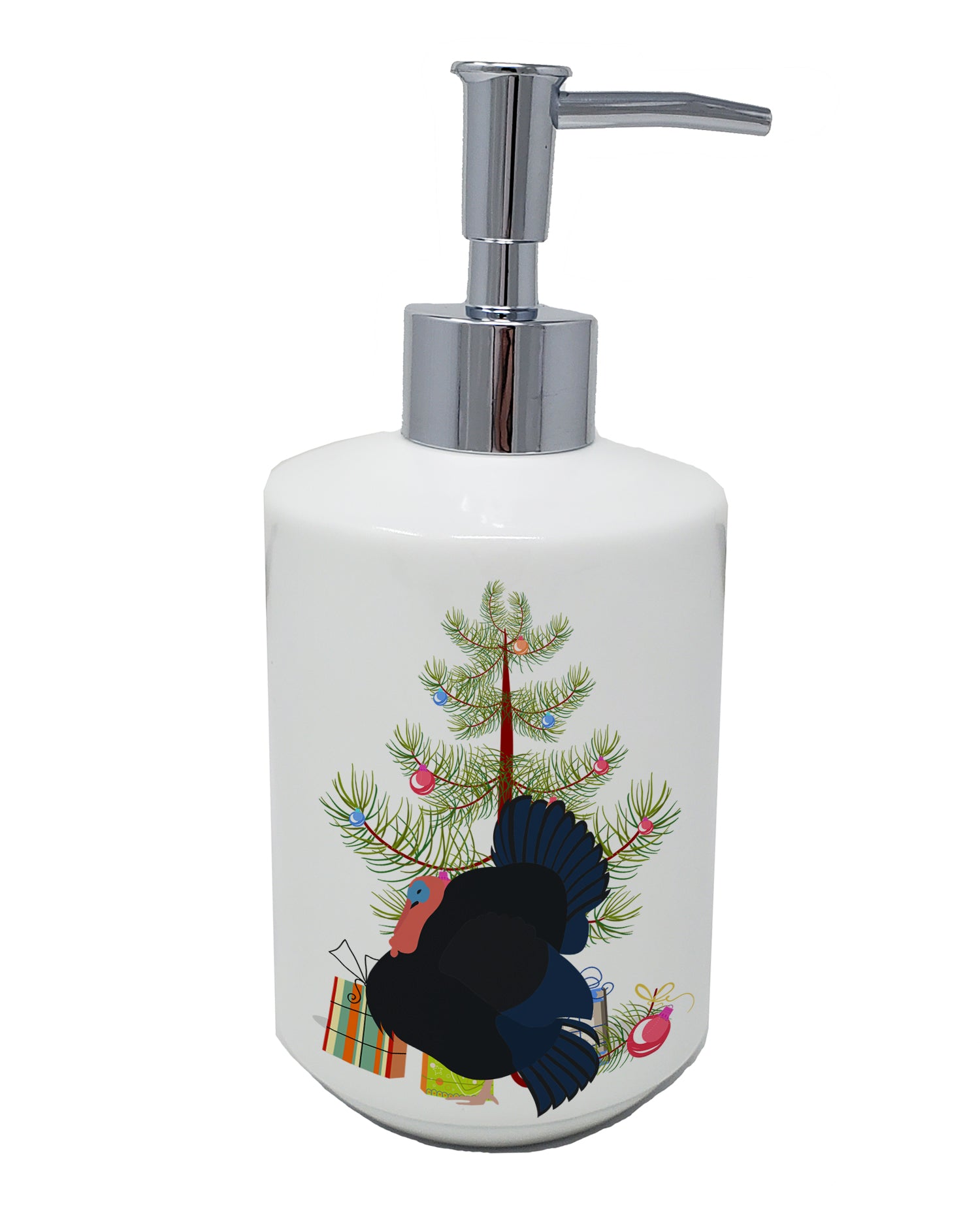 Buy this Norfolk Black Turkey Christmas Ceramic Soap Dispenser