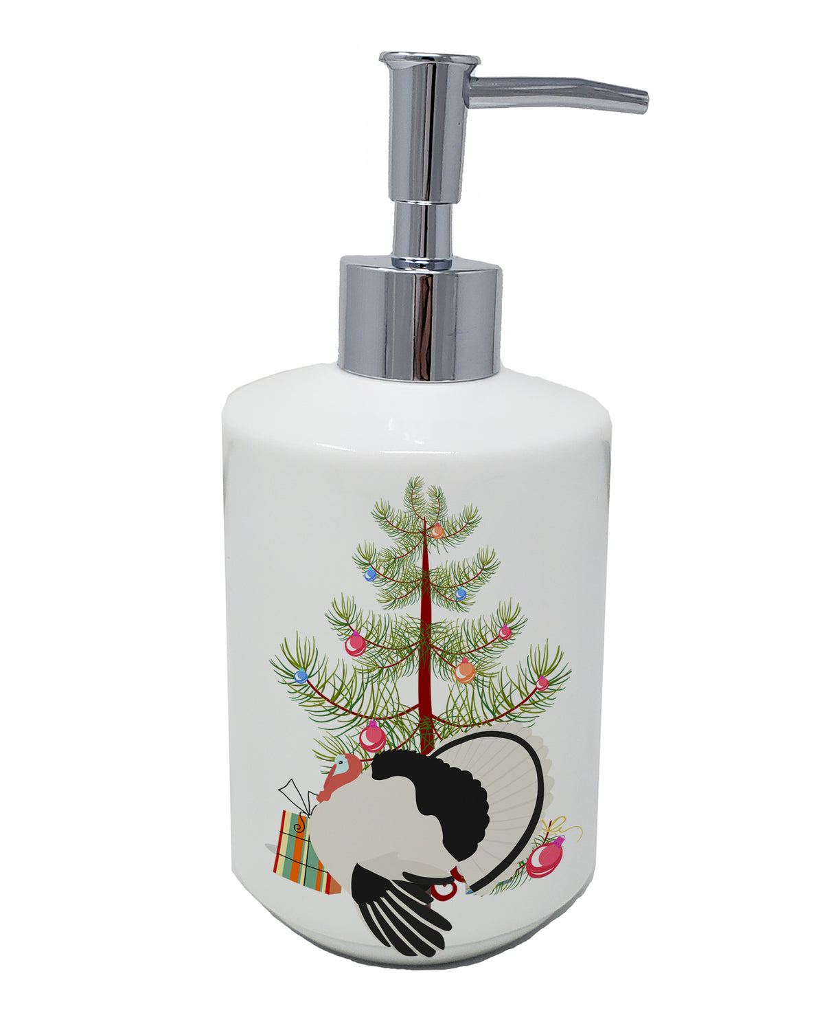 Buy this Royal Palm Turkey Christmas Ceramic Soap Dispenser