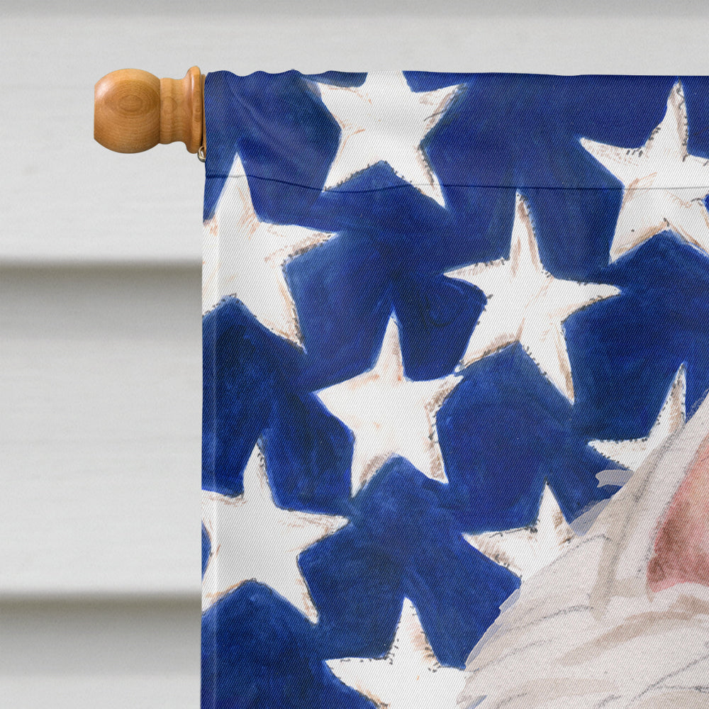 Westie Patriotic Flag Canvas House Size BB9359CHF