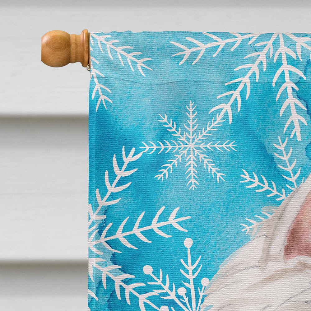Westie Winter Flag Canvas House Size BB9429CHF  the-store.com.