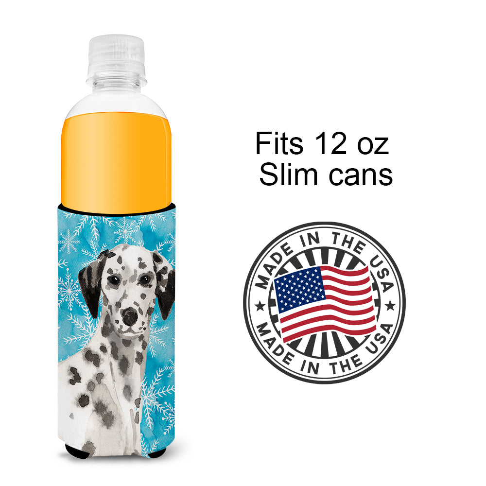 Dalmatian Winter  Ultra Hugger for slim cans BB9450MUK  the-store.com.