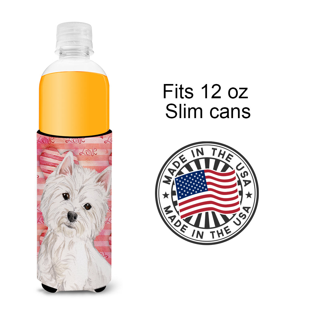 Westie Love  Ultra Hugger for slim cans BB9464MUK  the-store.com.