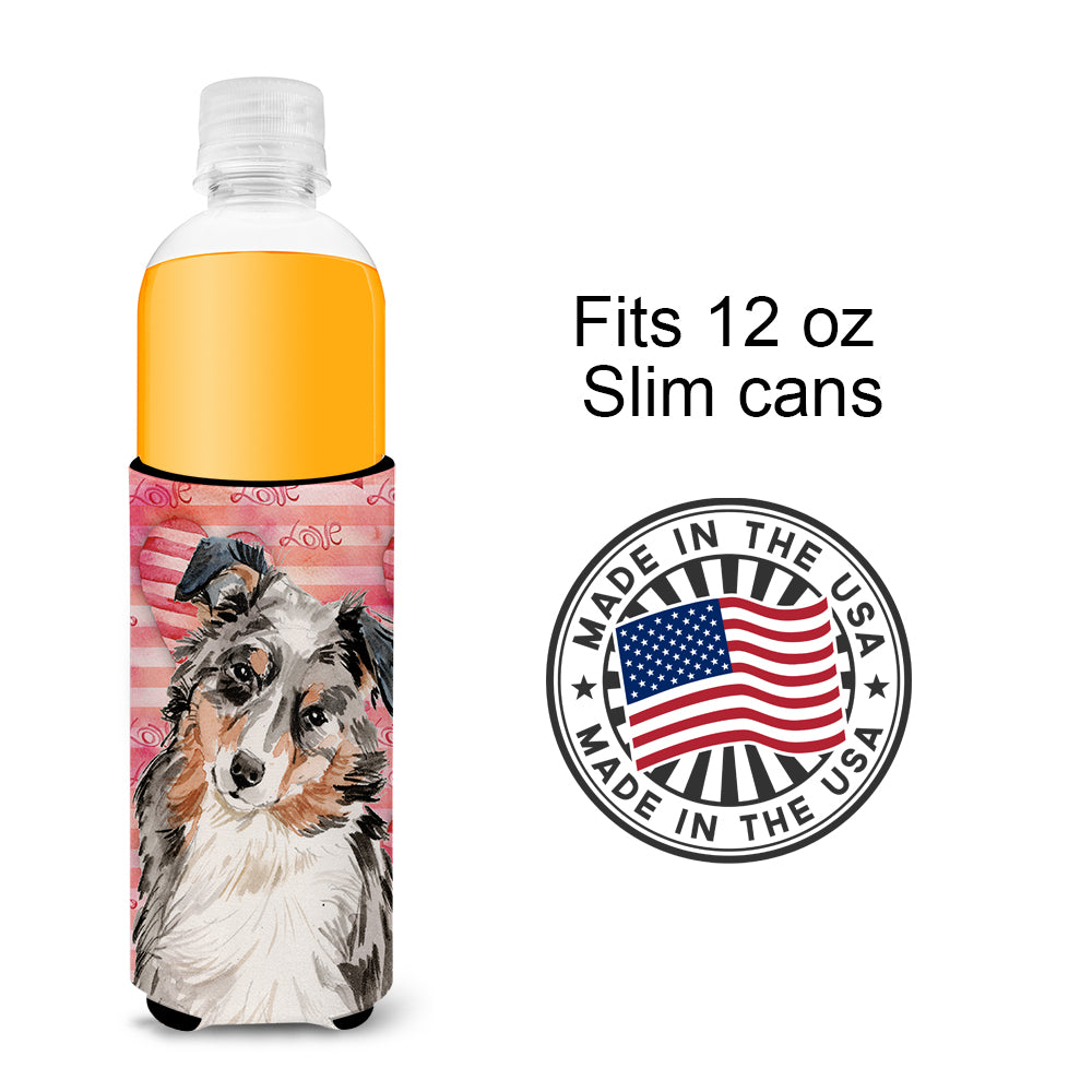 Australian Shepherd Love  Ultra Hugger for slim cans BB9467MUK
