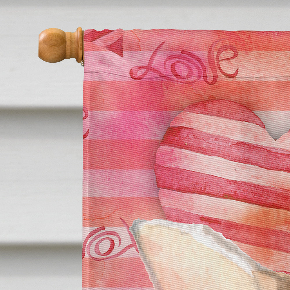 Chihuahua Love Flag Canvas House Size BB9481CHF