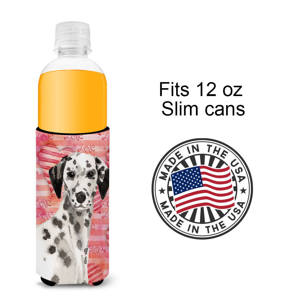 Dalmatian Love  Ultra Hugger for slim cans BB9485MUK  the-store.com.