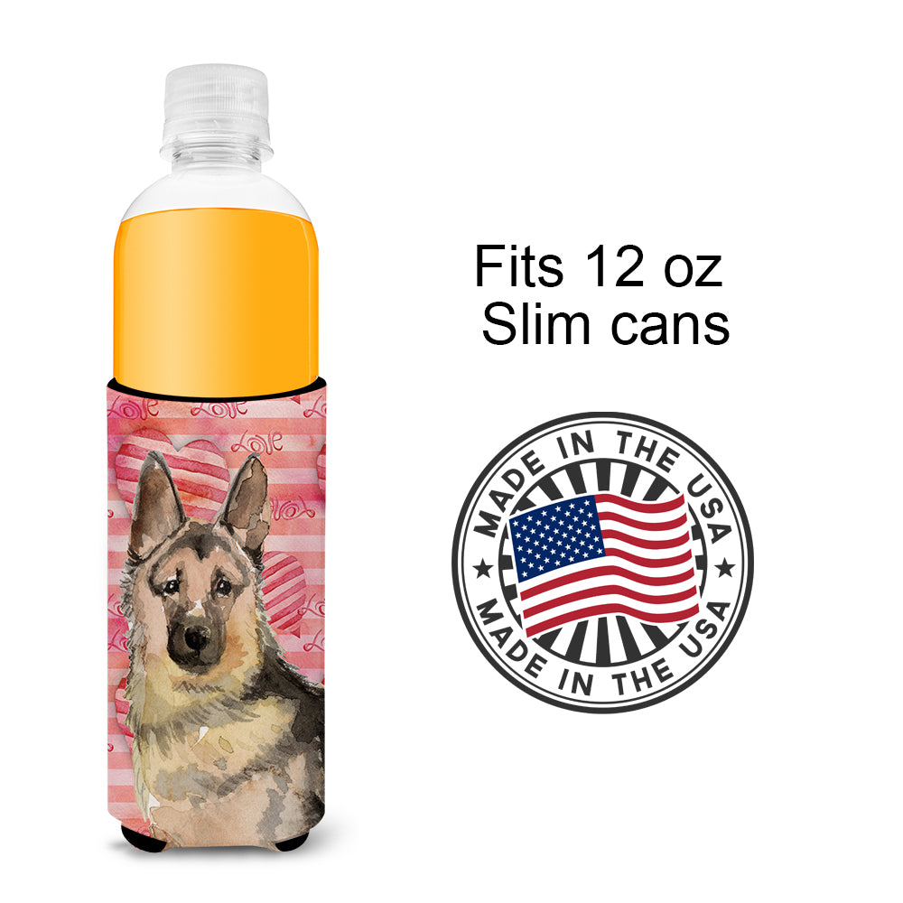 German Shepherd Love  Ultra Hugger for slim cans BB9488MUK  the-store.com.