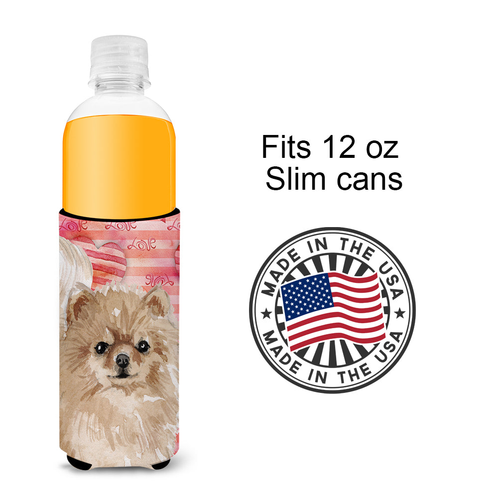 Pomeranian Love  Ultra Hugger for slim cans BB9495MUK