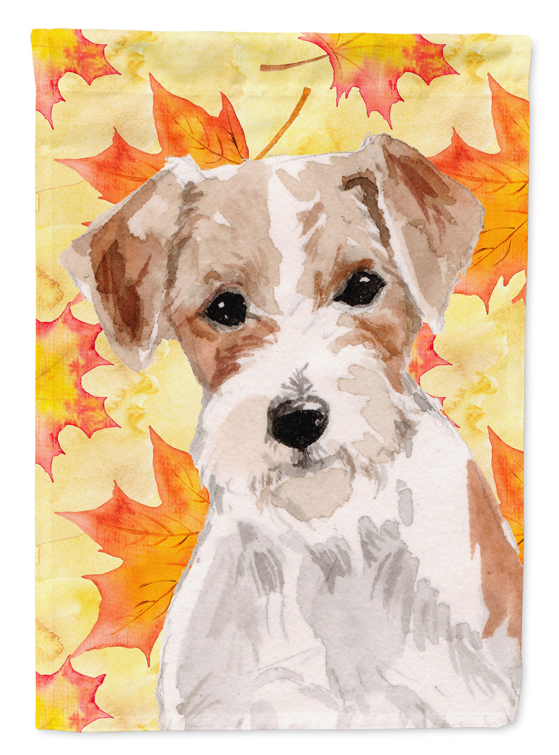 Wire Hair Jack Russell Fall Flag Garden Size BB9508GF