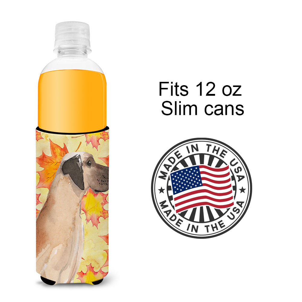 Fawn Natural Great Dane Fall  Ultra Hugger for slim cans BB9524MUK