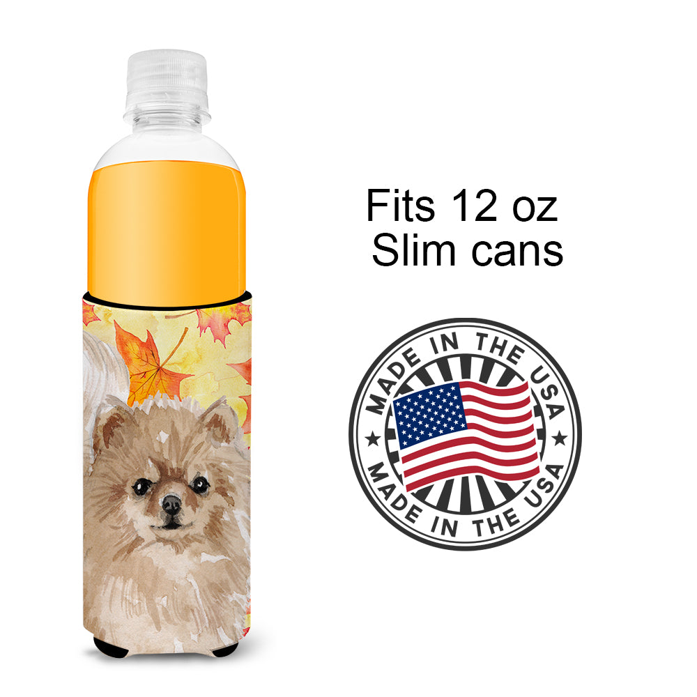 Pomeranian Fall  Ultra Hugger for slim cans BB9530MUK  the-store.com.