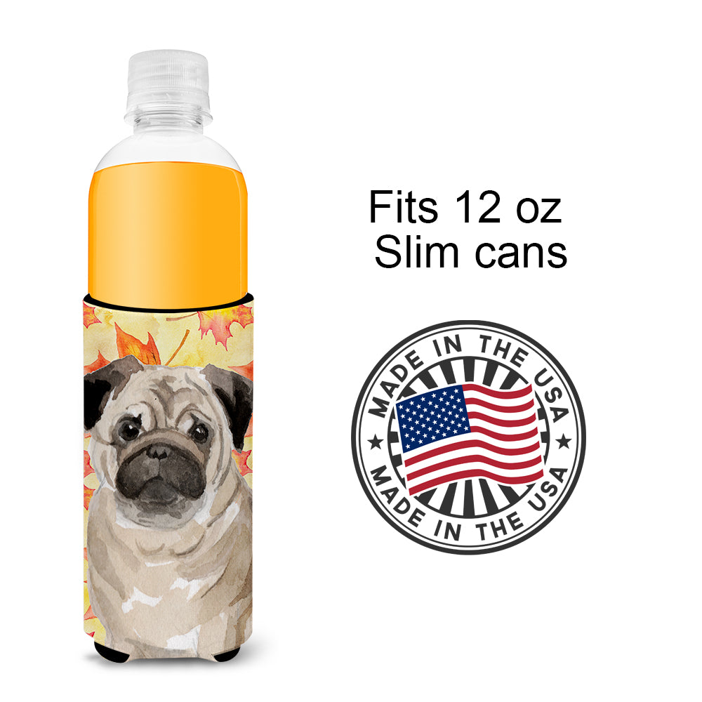 Fawn Pug Fall  Ultra Hugger for slim cans BB9531MUK