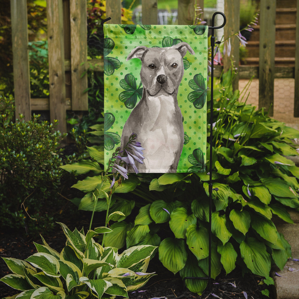 Staffordshire Bull Terrier St. Patrick's Flag Garden Size BB9535GF