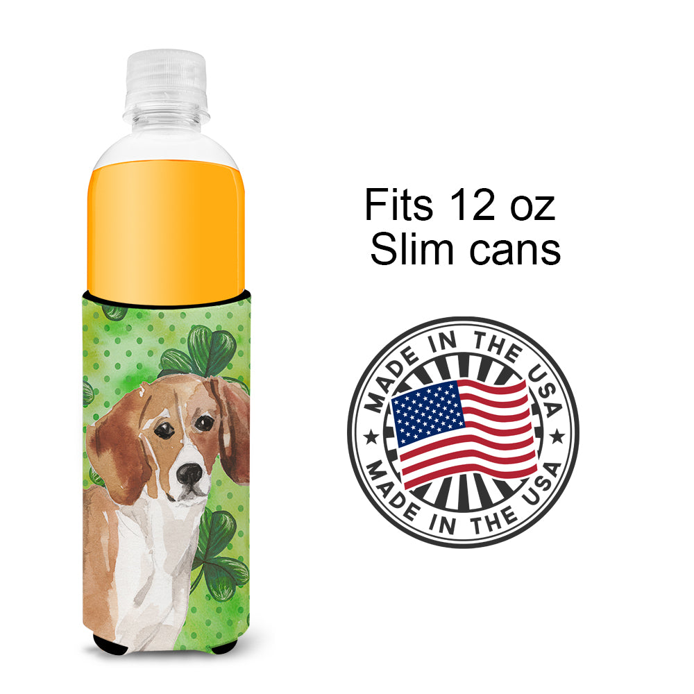 Beagle St. Patrick's  Ultra Hugger for slim cans BB9544MUK