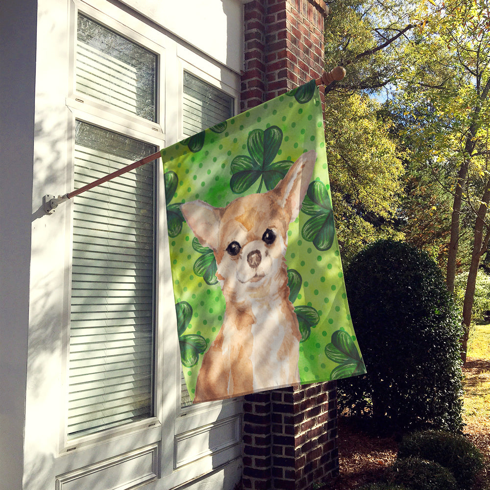 Chihuahua St. Patrick's Flag Canvas House Size BB9551CHF  the-store.com.