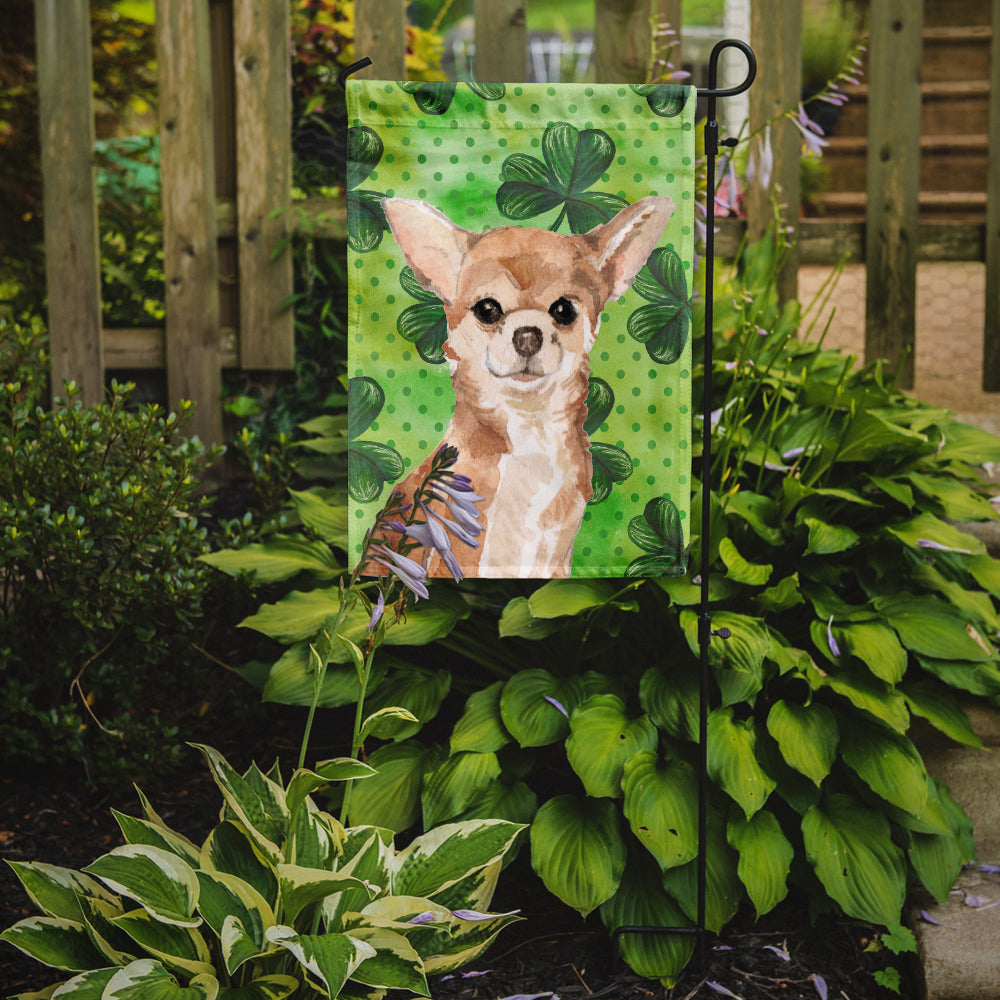 Chihuahua St. Patrick's Flag Garden Size BB9551GF