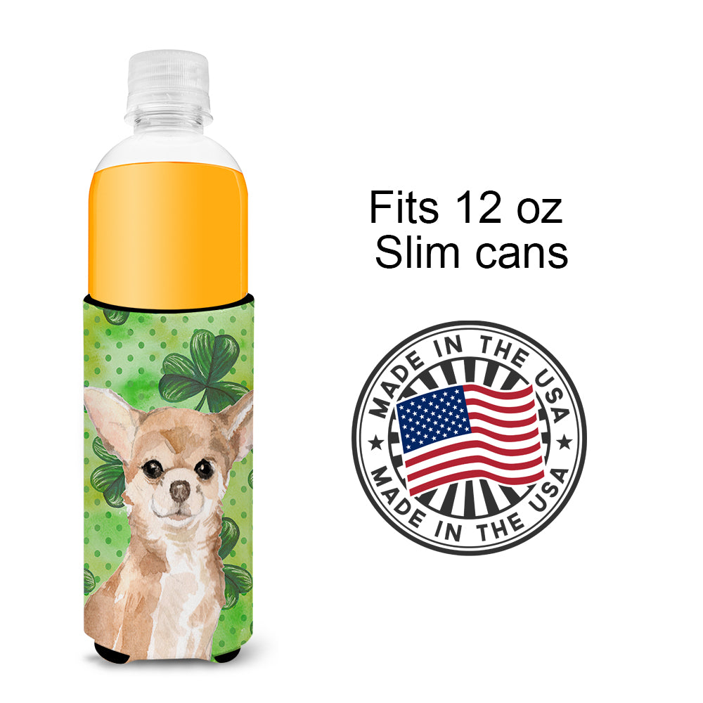 Chihuahua St. Patrick's  Ultra Hugger for slim cans BB9551MUK  the-store.com.
