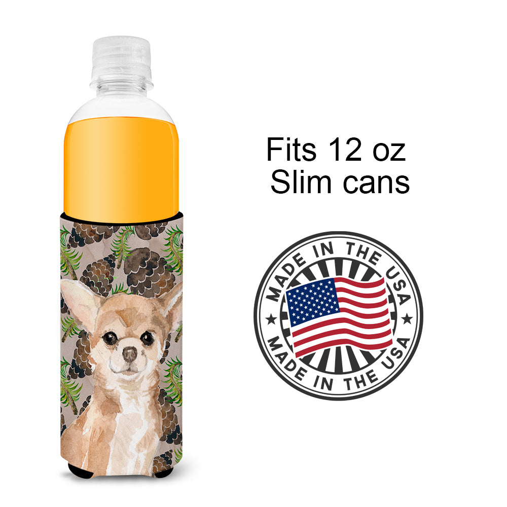 Chihuahua Pine Cones  Ultra Hugger for slim cans BB9586MUK