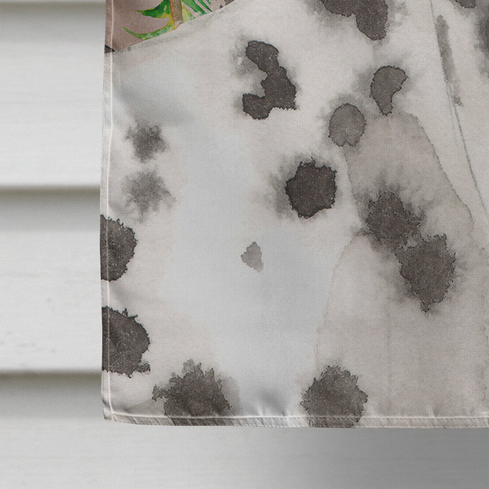 Dalmatian Pine Cones Flag Canvas House Size BB9590CHF  the-store.com.