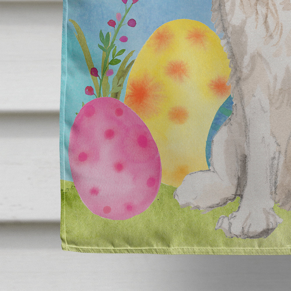 Tricolor Cavalier Spaniel Easter Flag Canvas House Size BB9612CHF