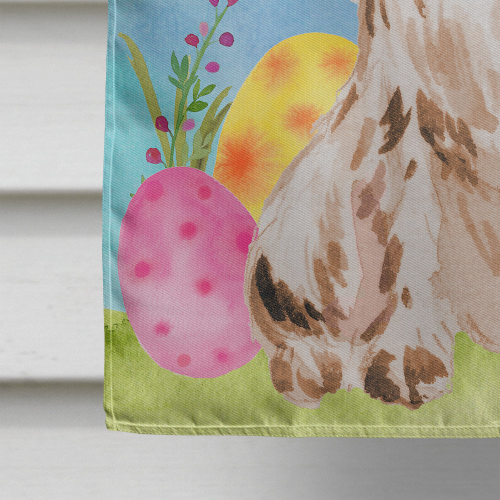 Brown Parti Easter Flag Canvas House Size BB9622CHF