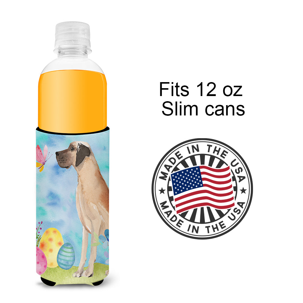 Fawn Natural Great Dane Easter  Ultra Hugger for slim cans BB9628MUK