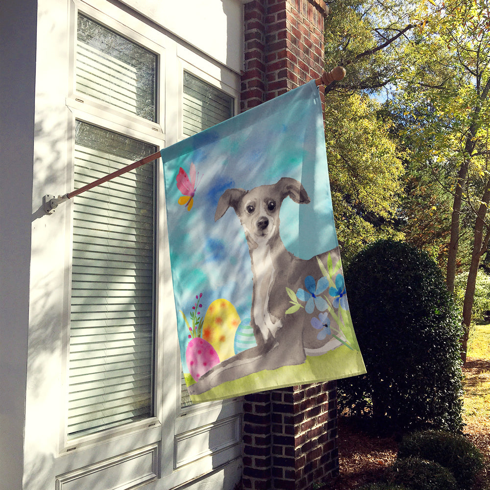 Italian Greyhound Easter Flag Canvas House Size BB9631CHF  the-store.com.