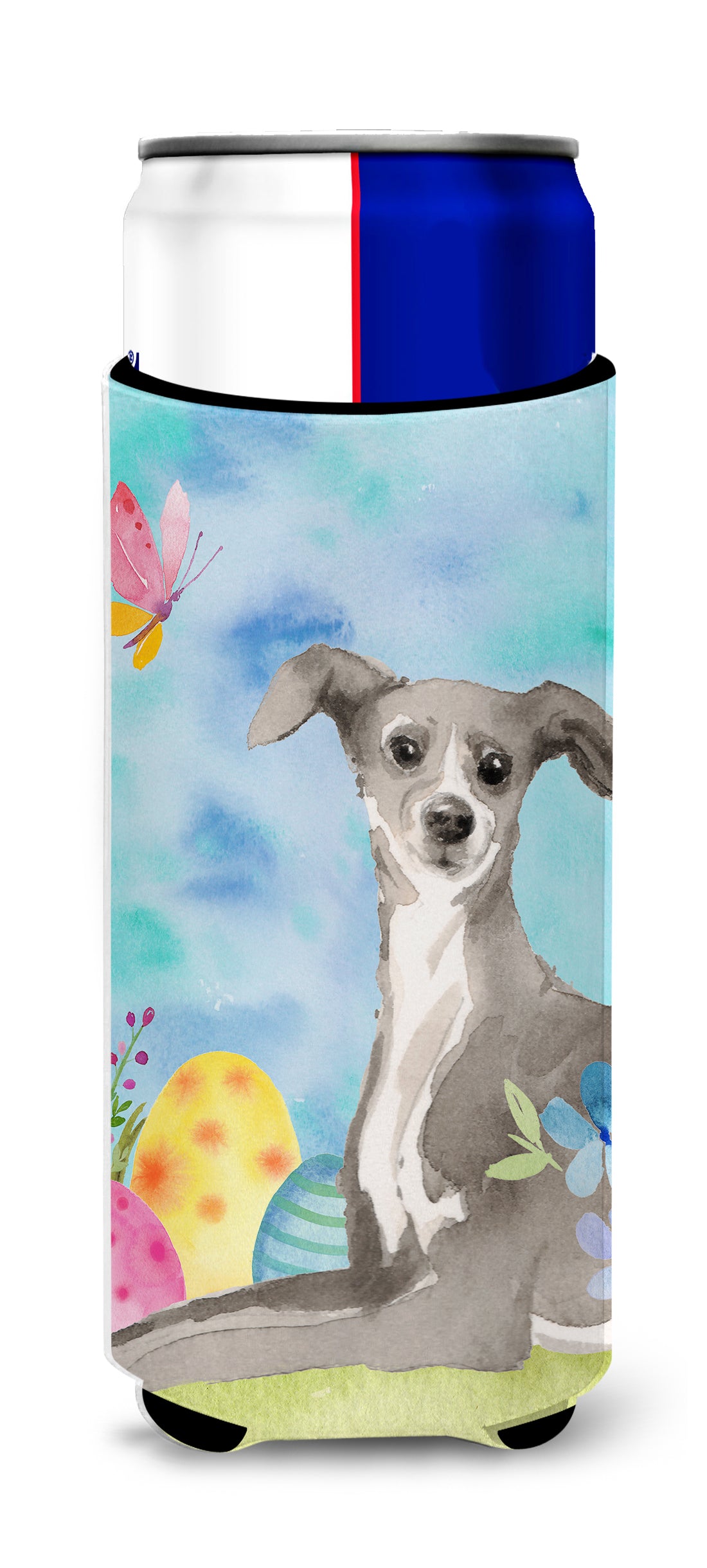 Italian Greyhound Easter  Ultra Hugger for slim cans BB9631MUK  the-store.com.